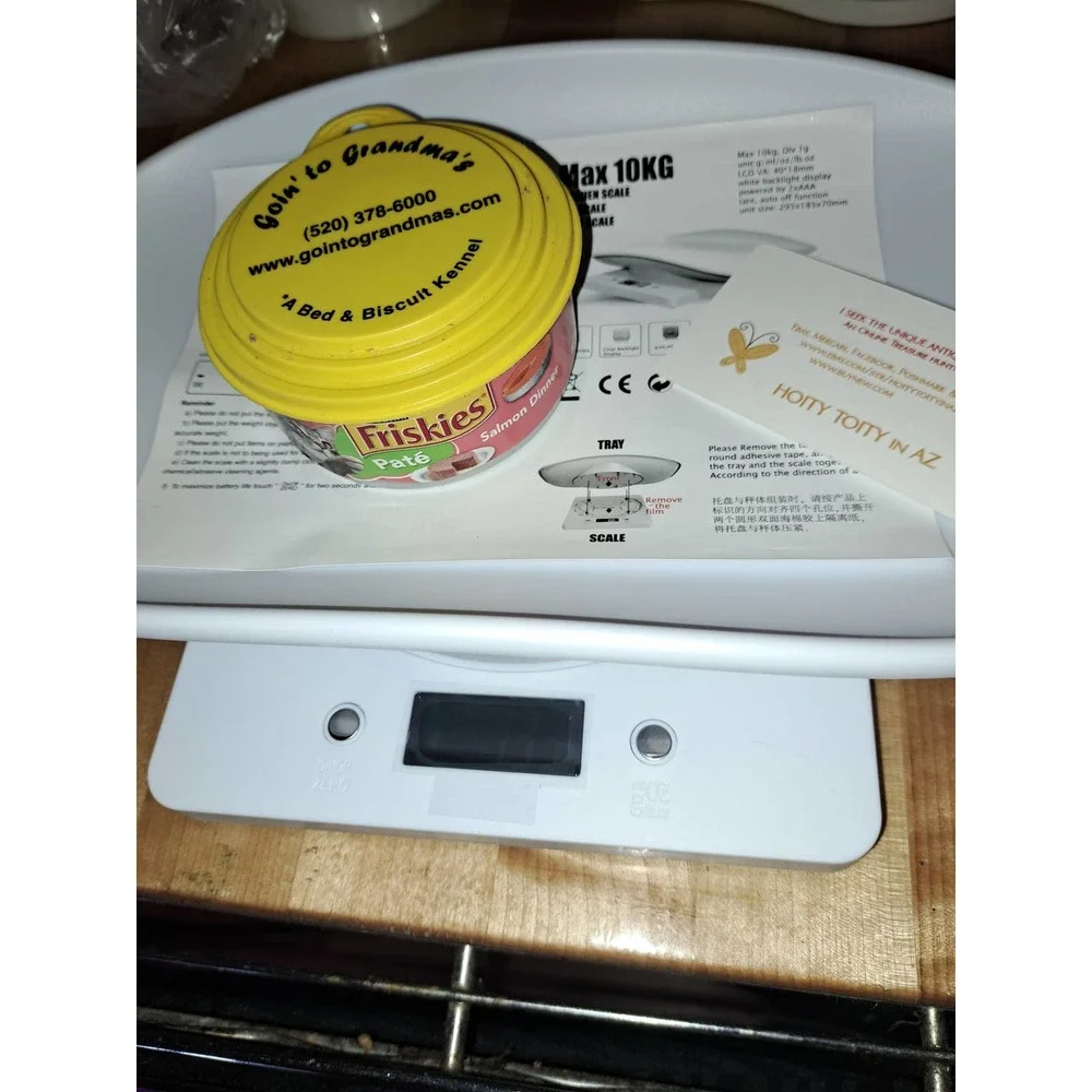 Digital Baby, pet food Scales with LCD Display-small 22 lbs max